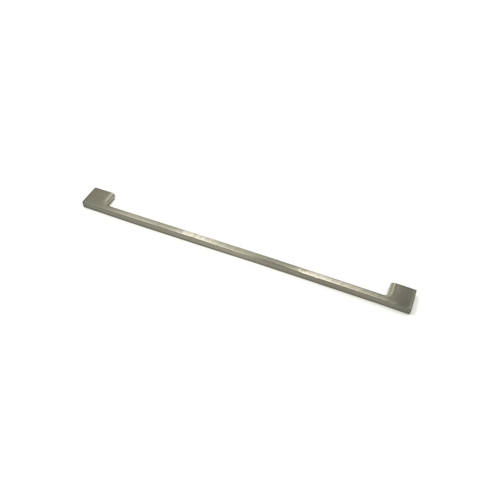 12-1/2 in Flat Cabinet Pull in Satin Nickel
