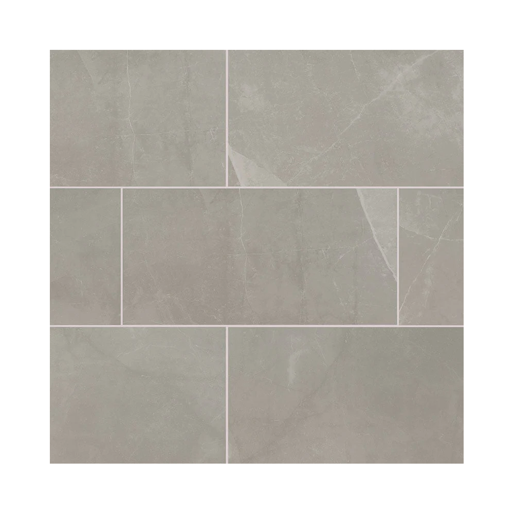 MS International Sande Grey 24x48 Polished Rectified Porcelain Floor and Wall Tile | $3.50 sq. ft.