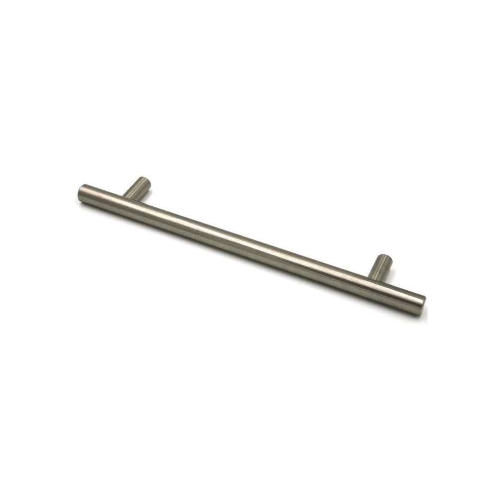 6-1/4 in Round Cabinet Pull in Satin Nickel