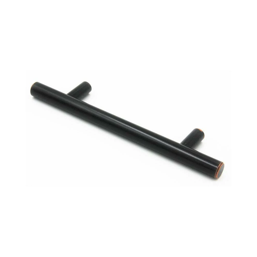 3-3/4 in Round Cabinet Pull in Oil Rubbed Bronze