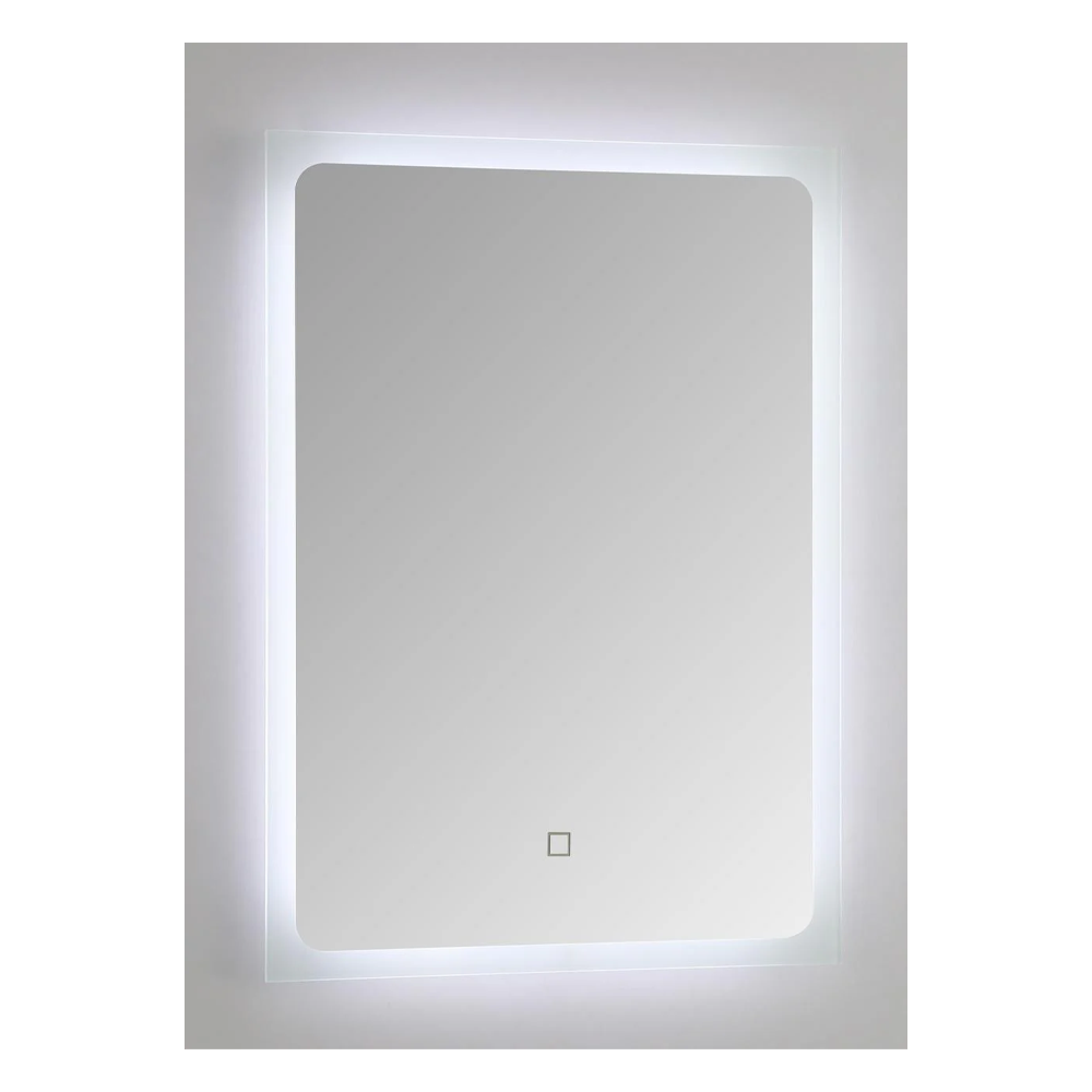 Square LED Bathroom Wall Mirror | 19.5X27.5 in