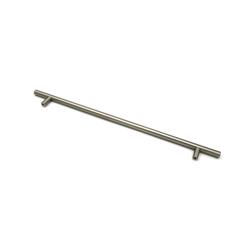 12-1/2 in Round Cabinet Pull in Satin Nickel