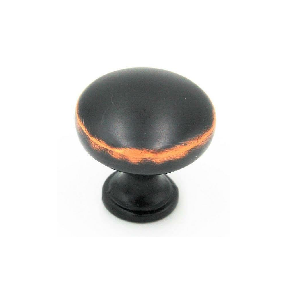 Round Cabinet Knob in Oil Rubbed Bronze