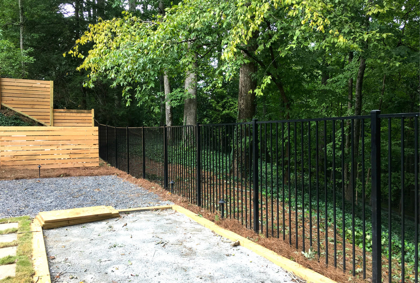 Monroe Iron Fence Panels