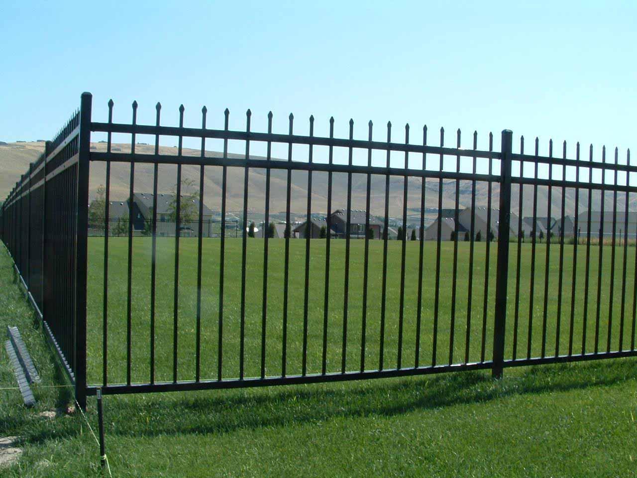 Monroe Iron Fence Panels