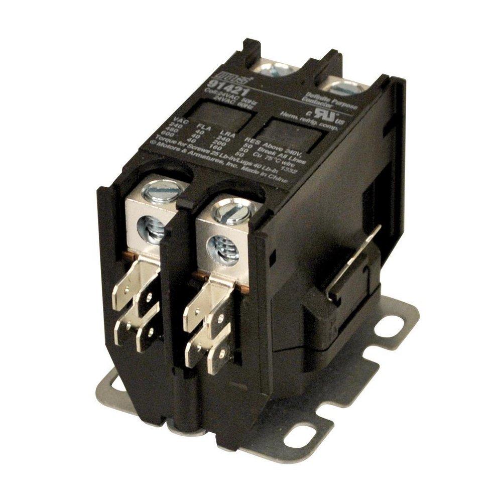 MARS Series 910 40A 24V 2 Pole Contactor