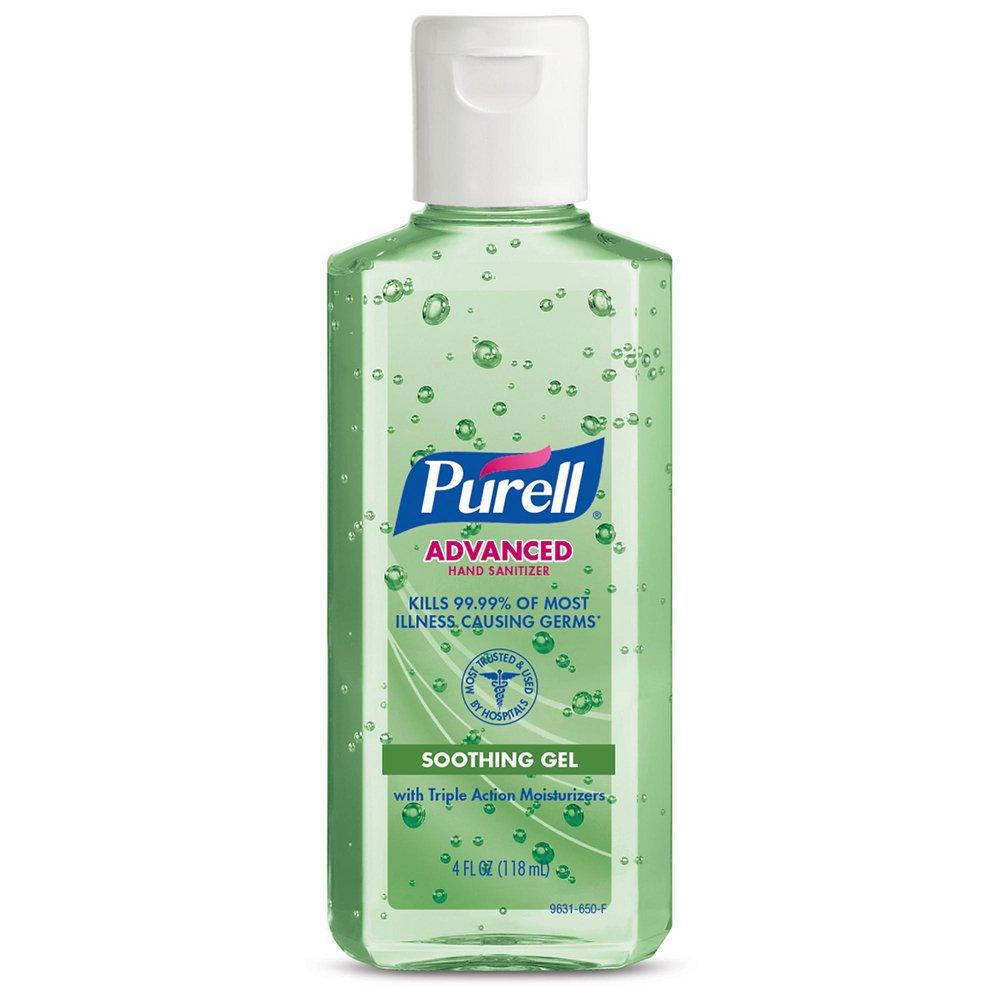 PURELL® Advanced 4 oz. Aloe Vera and Vitamin E Hand Sanitizer Gel (Case of 24)