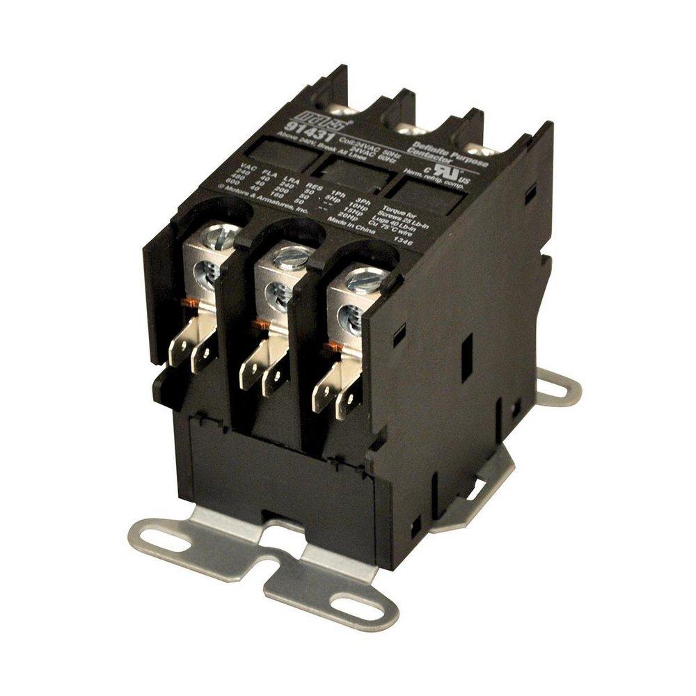 MARS Series 910 40A 110/120V 3 Pole Contactor