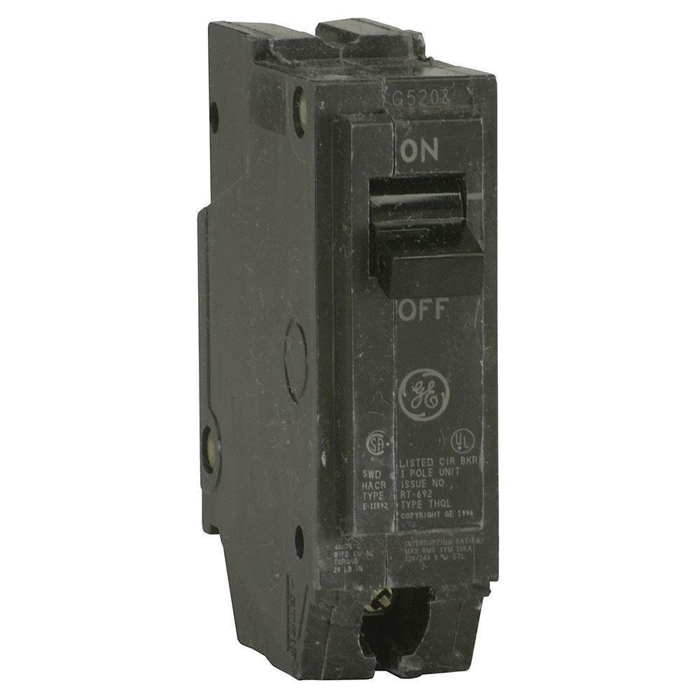GE Industrial Systems Q-Line® 20A 120/240V 1 Pole Circuit Breaker