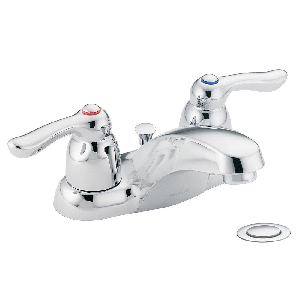American Standard Aspirations Two Handle Widespread Bathroom Sink Faucet in Polished Chrome