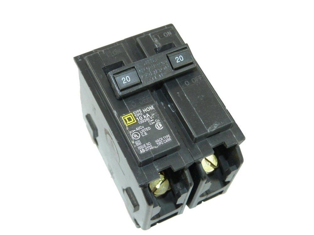 25A 2-Pole Mini Circuit Breaker