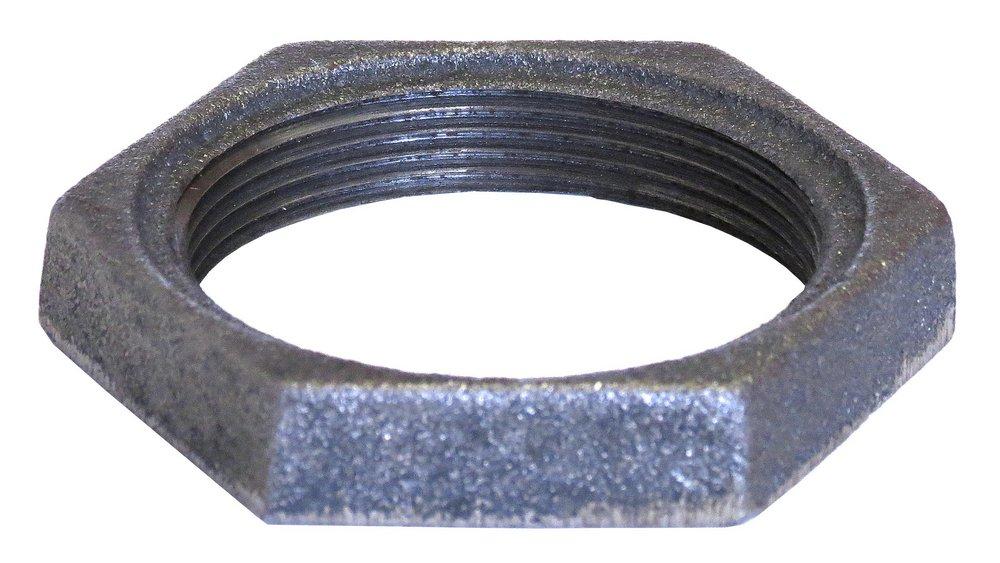 1 in. Black Malleable Iron Lock Nut