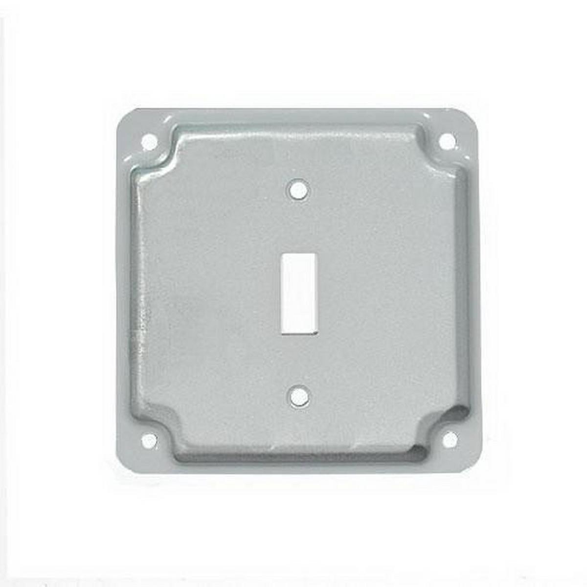 4 in. Steel Single Toggle Switch Cover