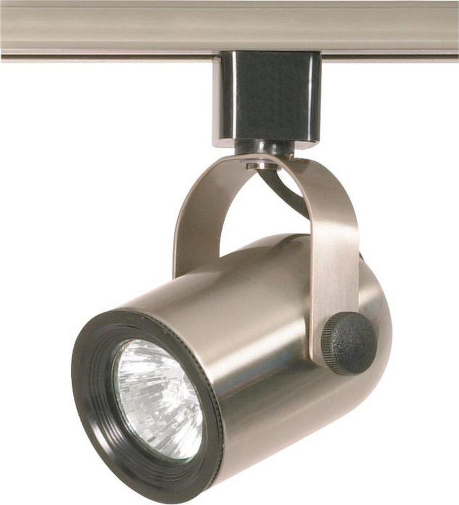 50W MR16 Round Back Track Head - Brushed Nickel Finish