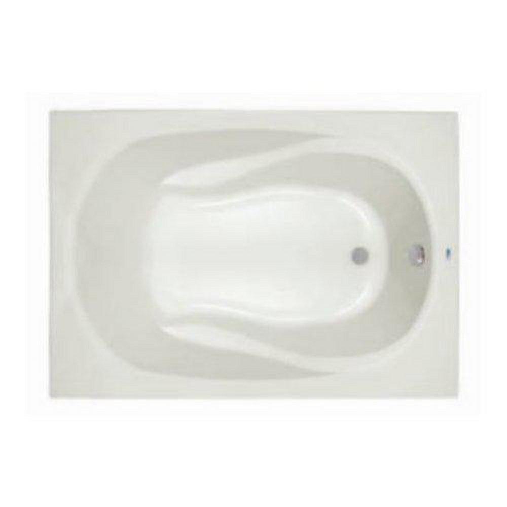 PROFLO® Lansford 72 x 36 in. Soaker Drop-In Bathtub with End Drain in White