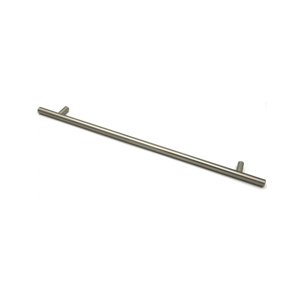 12-1/2 in Round Cabinet Pull in Satin Nickel