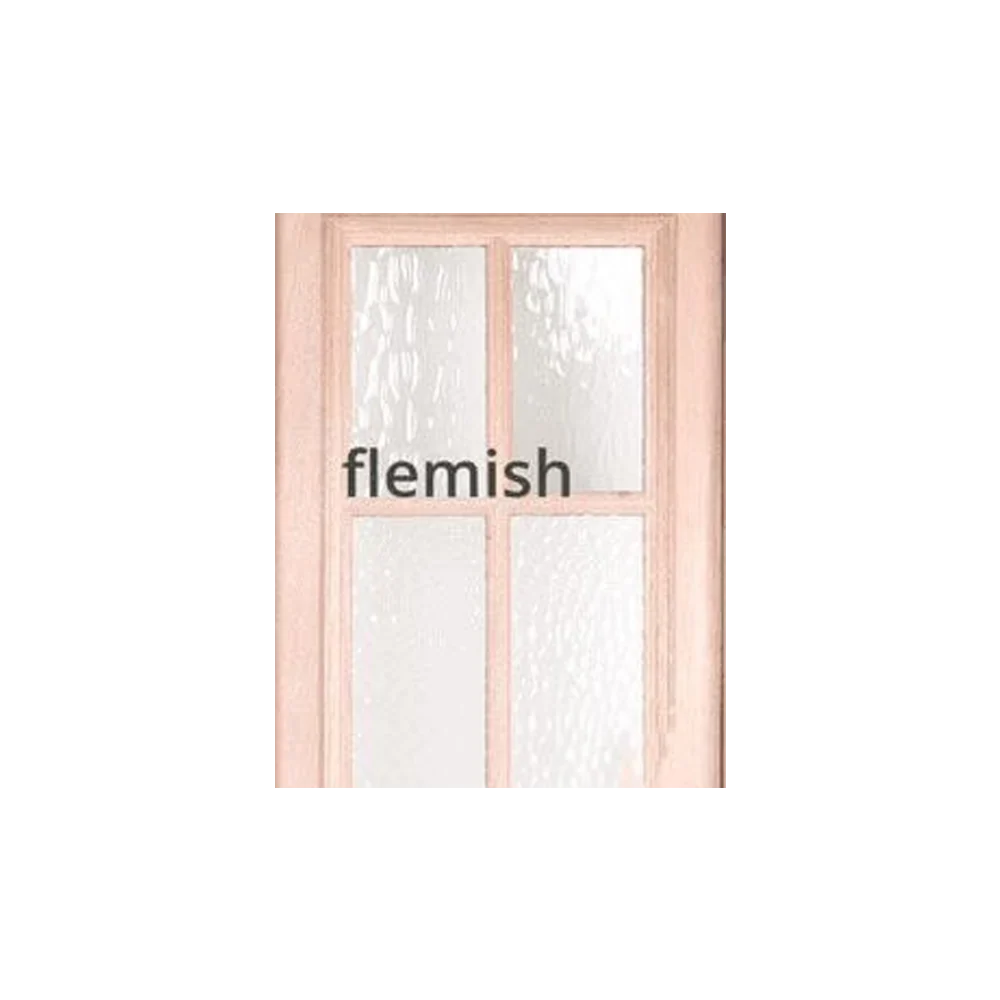 6'0'x6'8' Double 4 Lite Craftsman with Shelf Exterior Mahogany Door