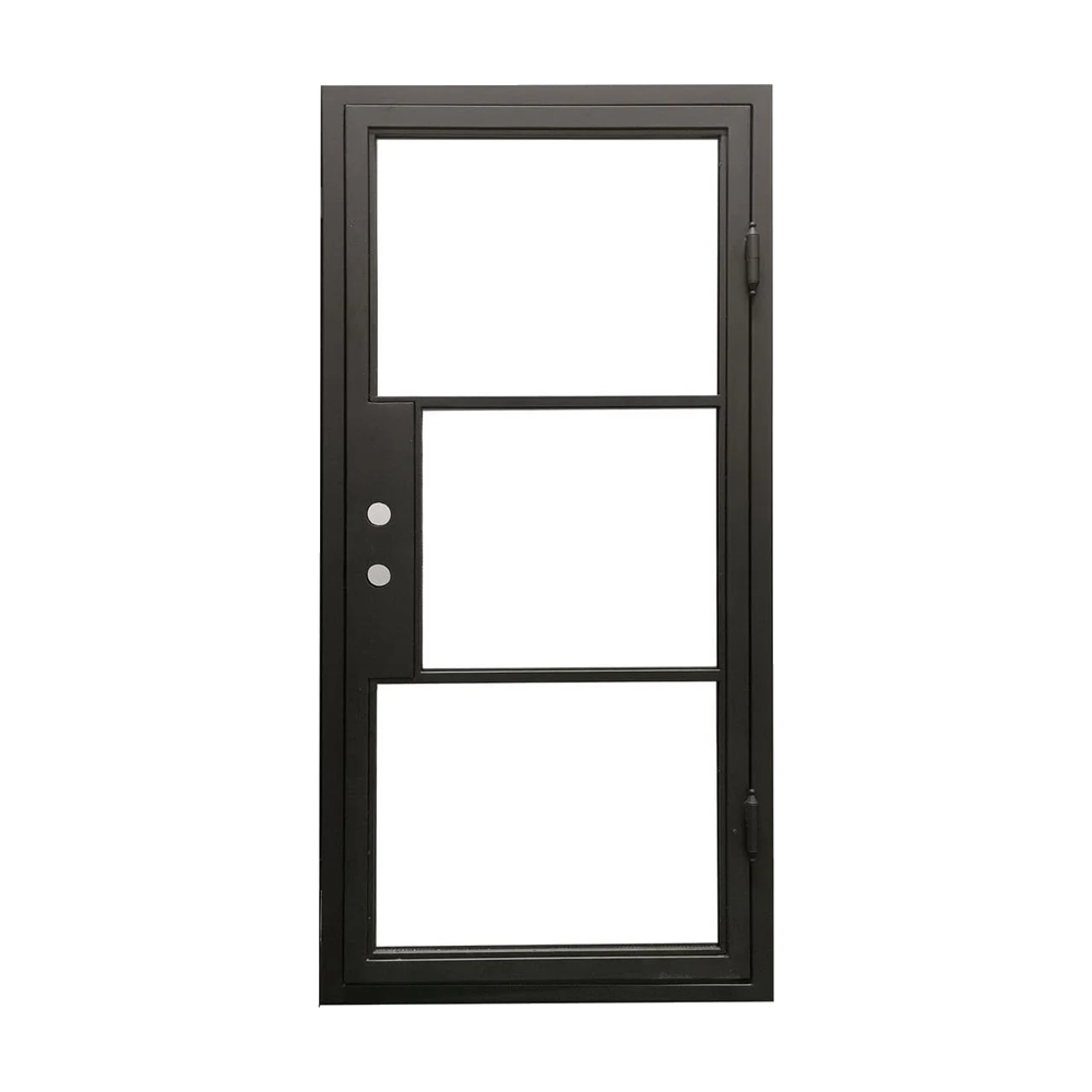 2/8x6/8 Wrought Iron Prehung Front Door