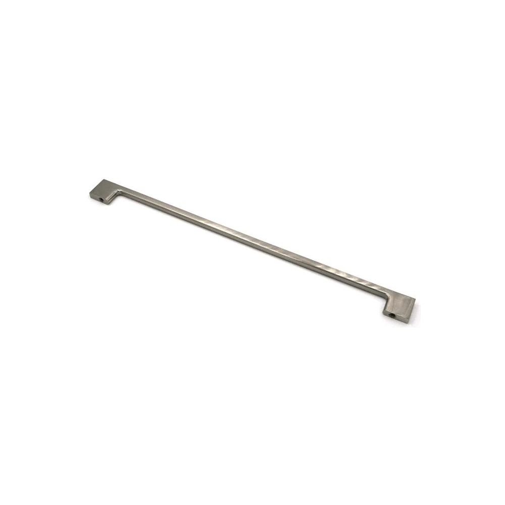 12-1/2 in Flat Cabinet Pull in Satin Nickel