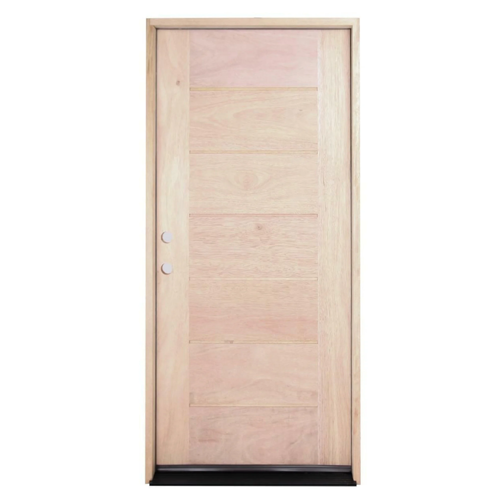 3/0x6/8 Exterior Mahogany Door 7 panel