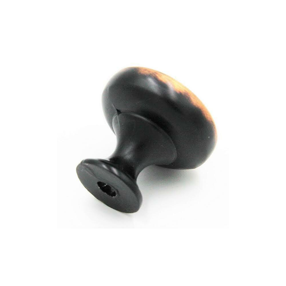 Round Cabinet Knob in Oil Rubbed Bronze