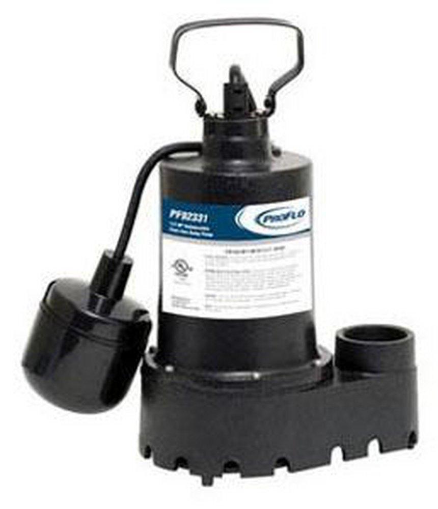 1/3 HP 120V Cast Iron Submersible Sump Pump