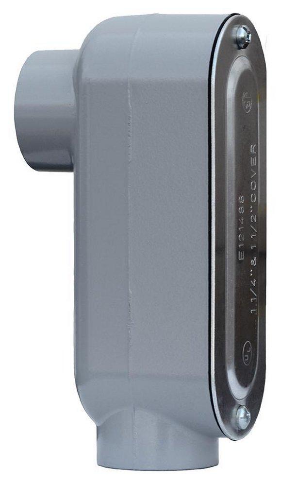 3/4 in. Threaded Conduit Body with Cover and Gasket