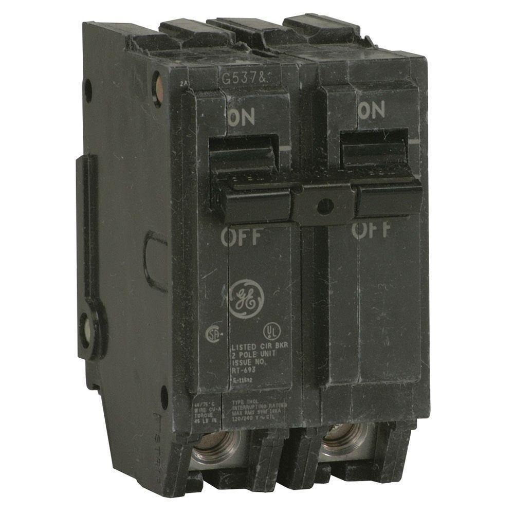 GE Industrial Systems Q-Line® 125A 120/240V 2 Pole Circuit Breaker