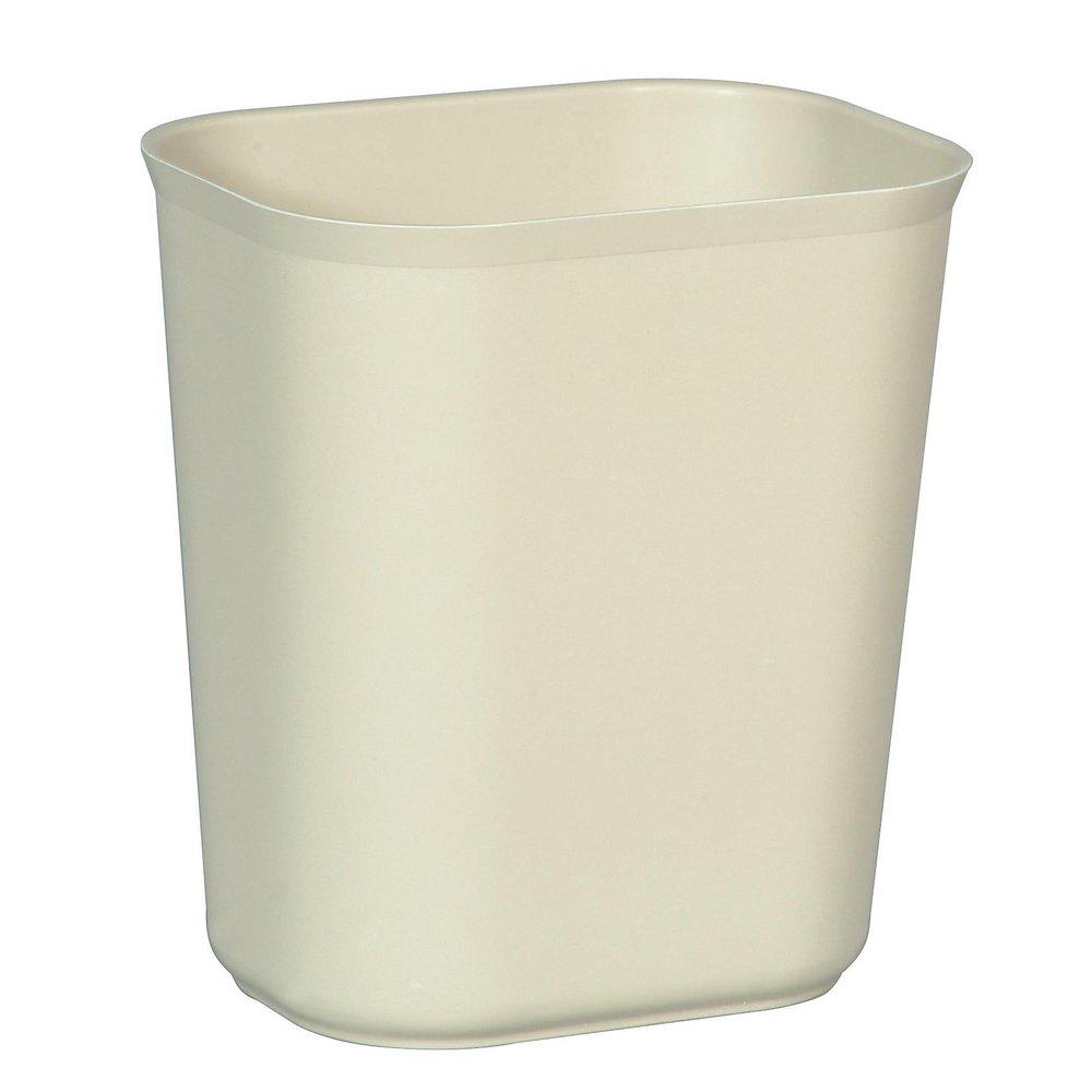 Rectangle Waste Basket in Beige