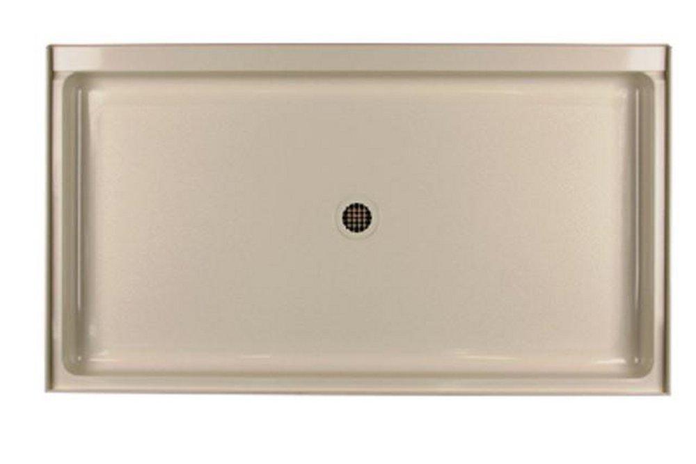 Swan Veritek® 34 in. x 60 in. Shower Base with Center Drain in White