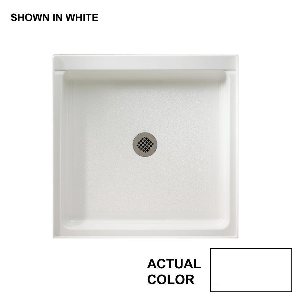 Swan Veritek® 42 in. x 42 in. Shower Base with Center Drain in White