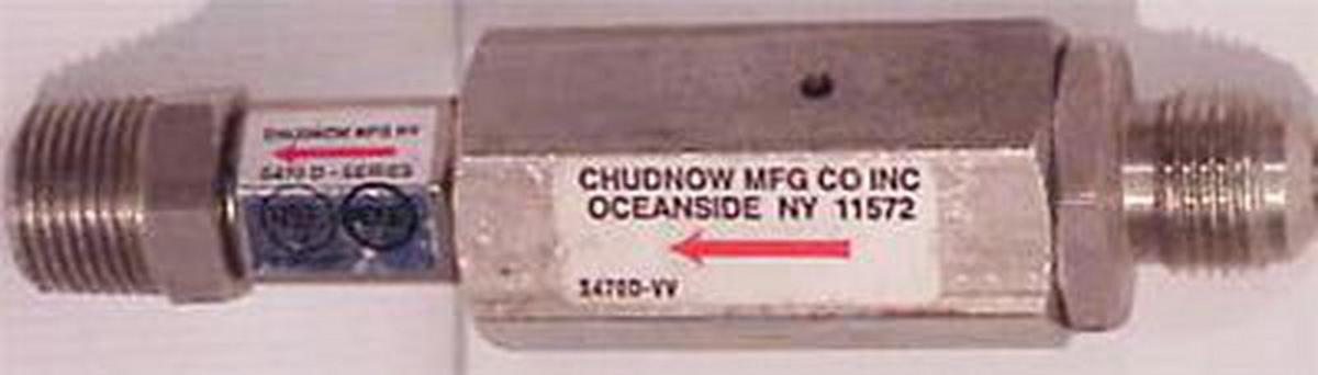 Chudnow S470 Series 3/8 in. Stainless Steel FPT Double Check Valve