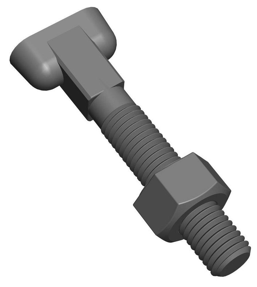 PROSELECT® PSMJARTBF Series 4-7/8 in. Low Alloy Steel Bolt and Nut
