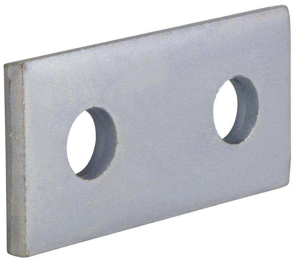 FNW® Figure 7837 3-1/2 in. Electrogalvanized 2-Hole Flat Splice Plate
