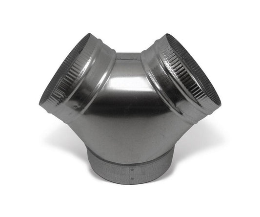 12 x 10 x 10 in. Galvanized Steel Duct Wye Branch