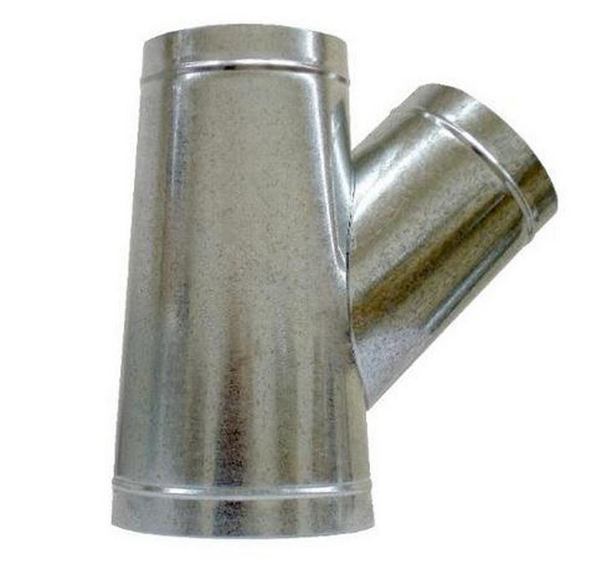 12 x 10 x 10 in. Galvanized Steel Duct Wye Branch