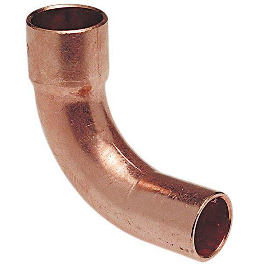 3/4 in. Copper 90° Street Long Turn Elbow (7/8 in. OD)