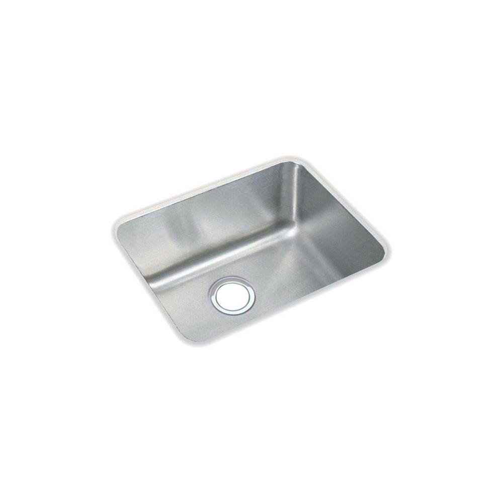 Elkay Lustertone® 20-1/2 in. Undermount Stainless Steel Single Bowl Kitchen Sink in Lustrous Satin