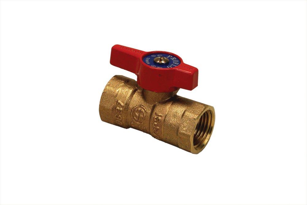 PROFLO® PF88C Series 1/2 in. FIP Lever Handle Gas Ball Valve