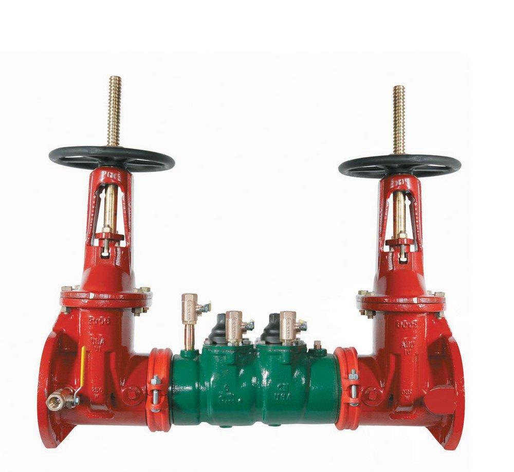 8 in Double Check Valve Assembly with Butterfly, OS&Y Gate Valves and NRS Shutoff