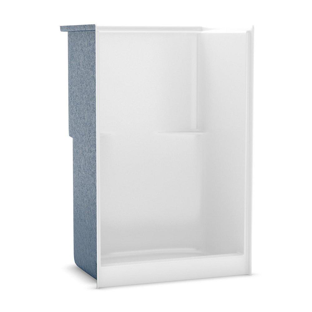 48 x 35-1/4 x 72 in. Alcove Shower Unit in White