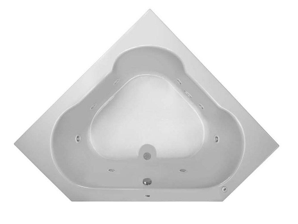 PROFLO® Plus A Series 60 x 60 in. Soaker Corner Bathtub with Right Drain in White