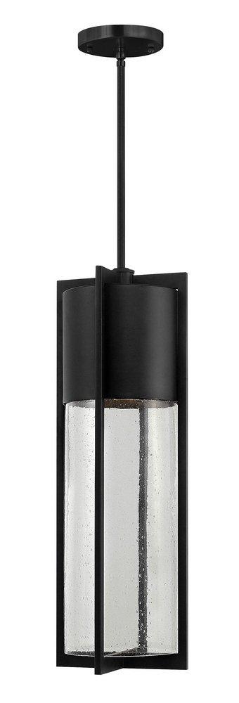 Hinkley Shelter 100W 1-Light Outdoor Pendant in Black
