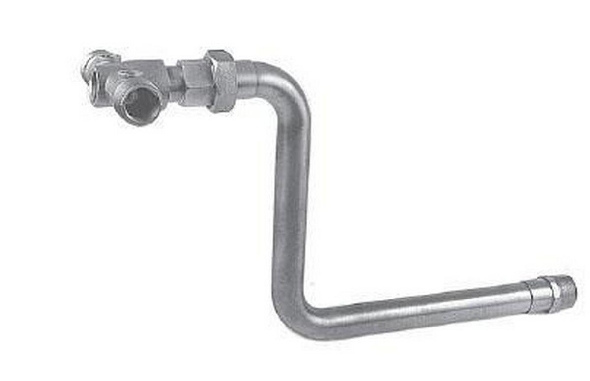 1 x 1 x 1 x 12 in. Offset Tank Tee with Union