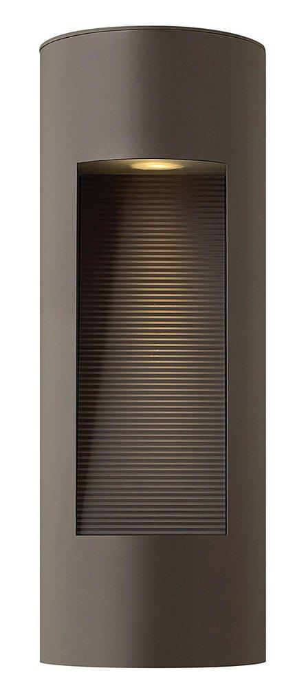Hinkley Luna 16 in. 50W 1-Light Outdoor Wall Sconce in Bronze
