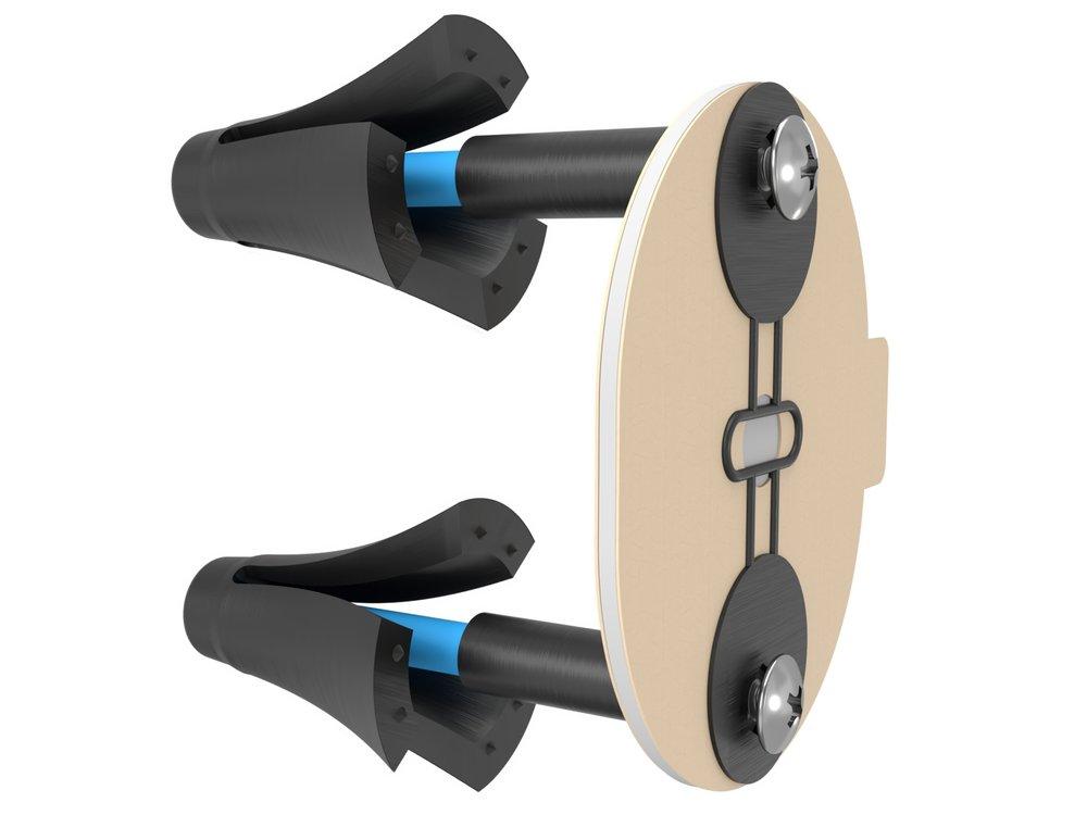 Wingits® Master Anchor™ 3 in. Grab Bar in Black