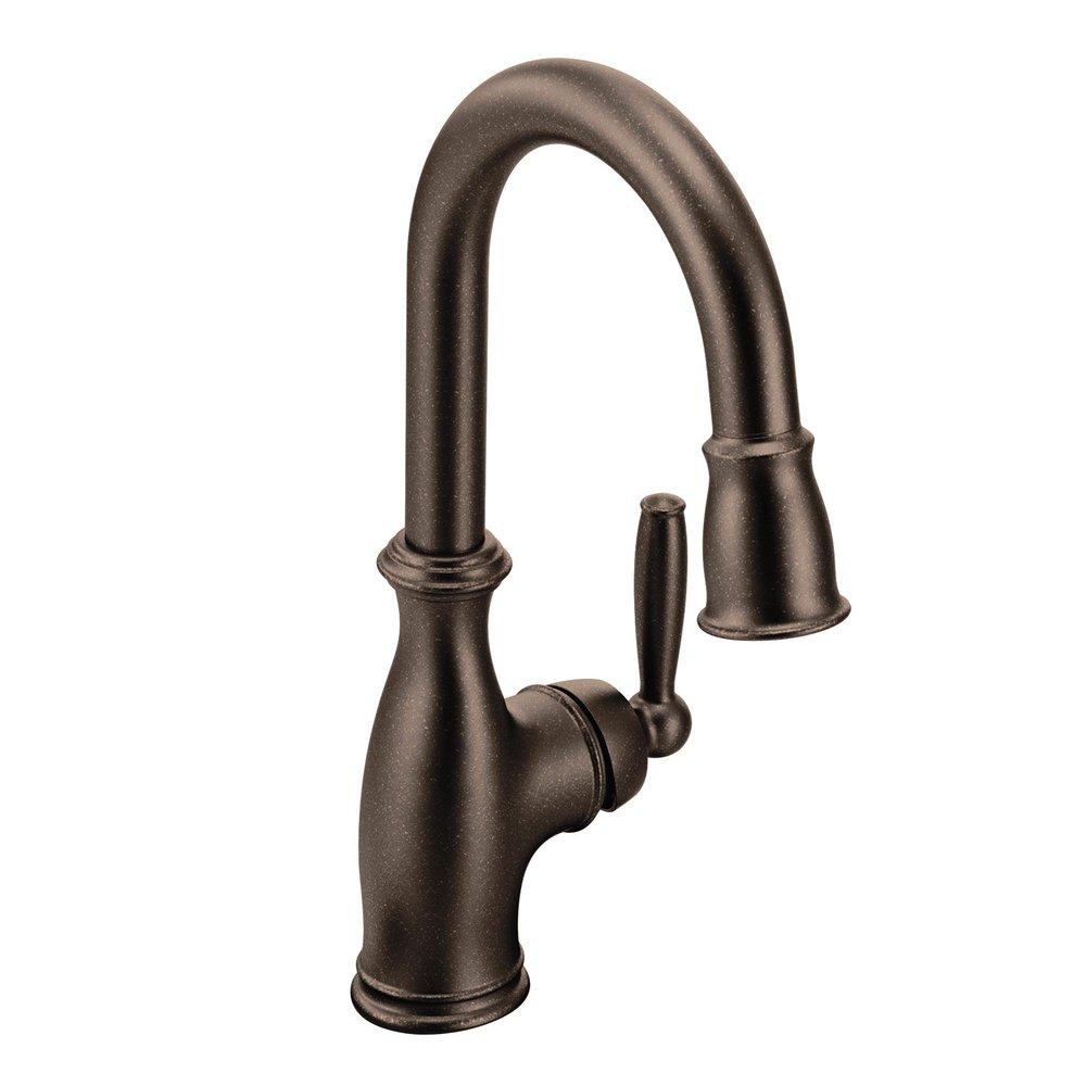 Moen Brantford™ Single Handle Bar Faucet in Oil Rubbed Bronze