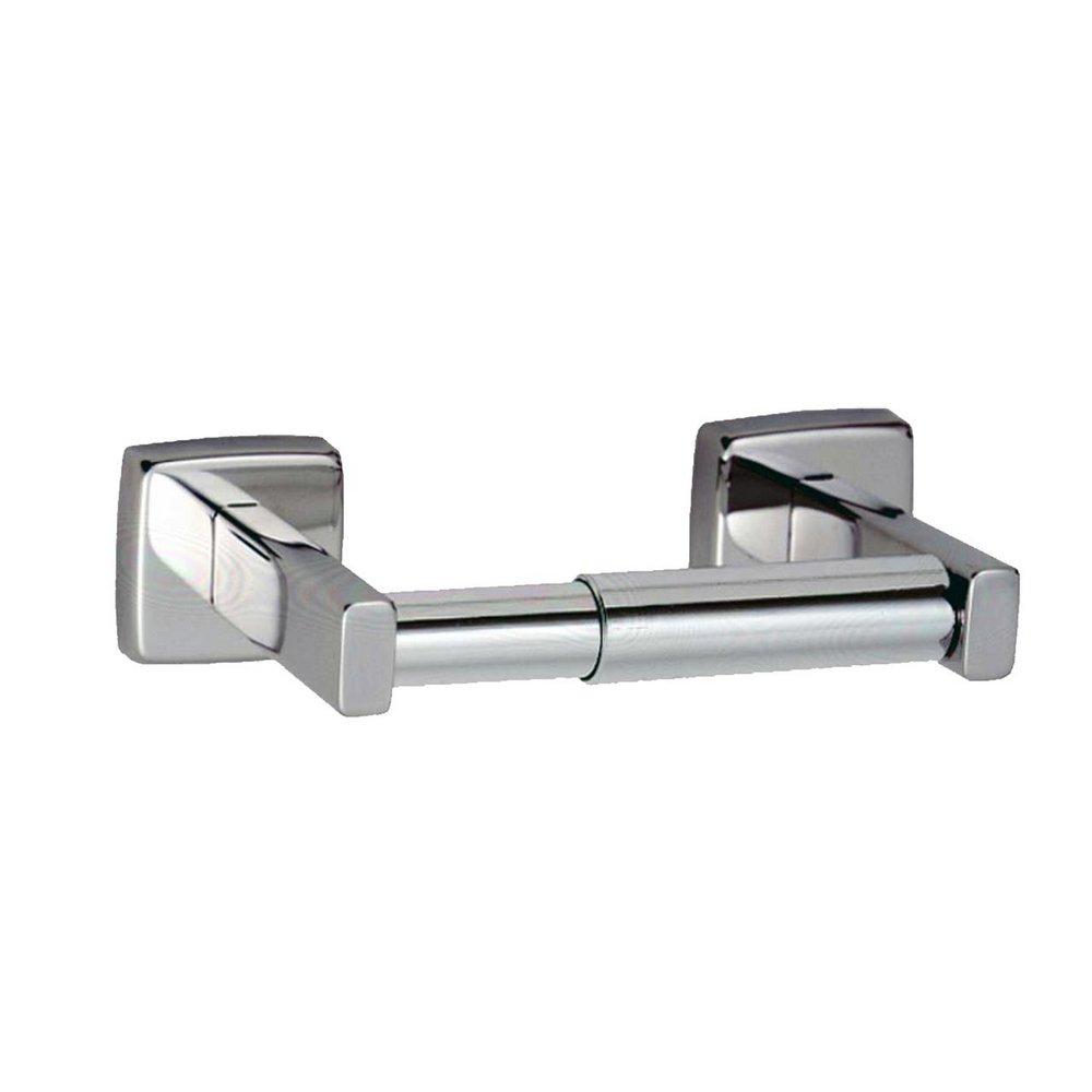 Single Roll Toilet Paper Dispenser in Stainless Steel