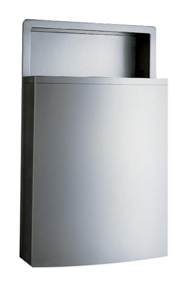 Bobrick ConturaSeries® 12.8 gal Stainless Steel Waste Receptacle