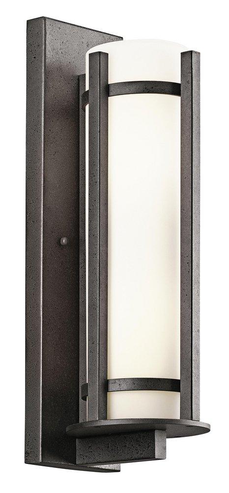 Kichler Lighting Camden 100W 3-Light Medium E-26 Incandescent Extension Sconce in Anvil Iron